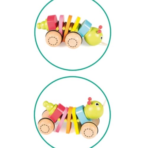 Pull - Along Caterpillar (1 Año+) - Goula