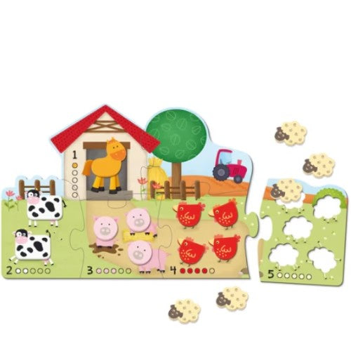 Puzzle - 5 en 1 (2 Años+) - Goula