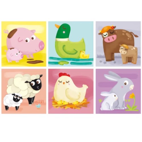 Puzzle Cúbico - 4 Cubos (2 Años+) - Goula