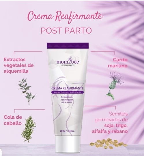 Reafirmante Post Parto 2x 1 - Mom2Bee