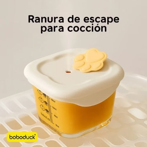 Recipiente de Vidrio - 230ml - Bobo Duck