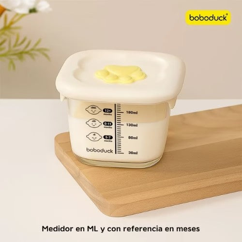 Recipiente de Vidrio - 230ml - Bobo Duck
