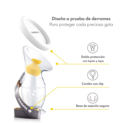Recolector de Leche Materna de Silicona - Medela