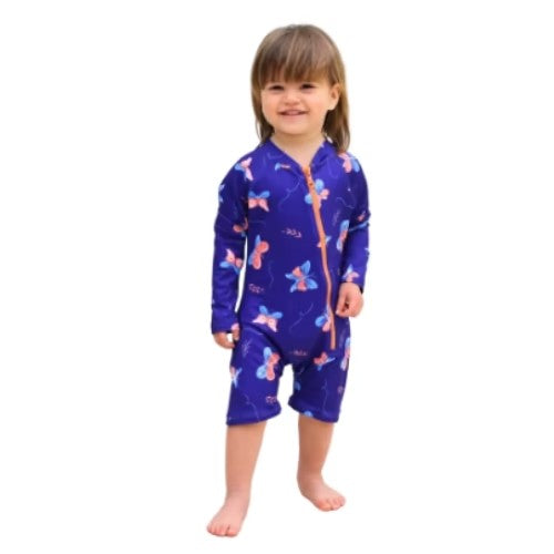 Ropa de Baño Enterizo - Mariposas - 6/12 Meses - UV Store