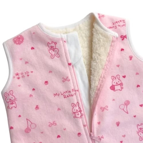 Saco de Dormir - Invierno - Bunny Rose Winter (0 a 6 Meses) - Wawa Pima