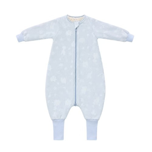 Saco de Dormir - Plush con Carnerito - Skyblue 6 a 12 Meses - Wawa Pima