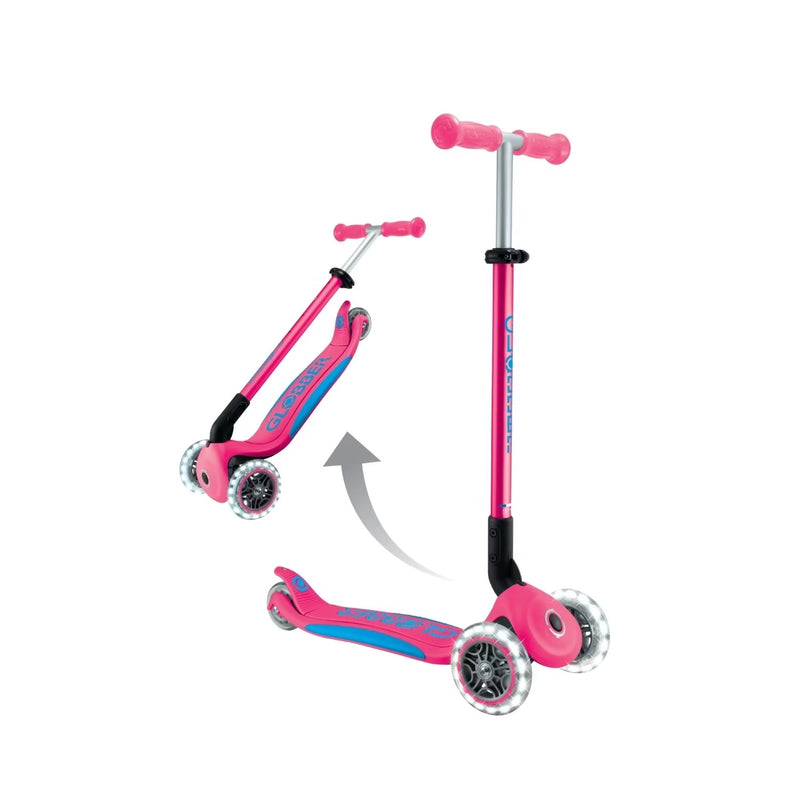 Scooter Elite LED - Fucsia - Globber