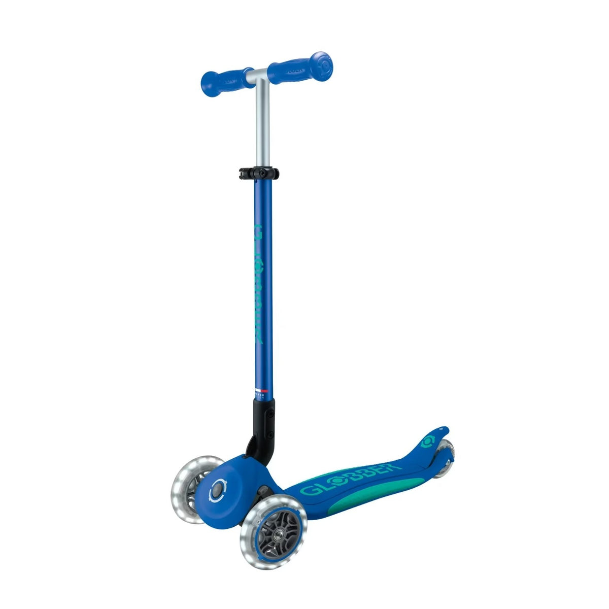 Scooter Elite Plegable Plus LED - Azul - Globber