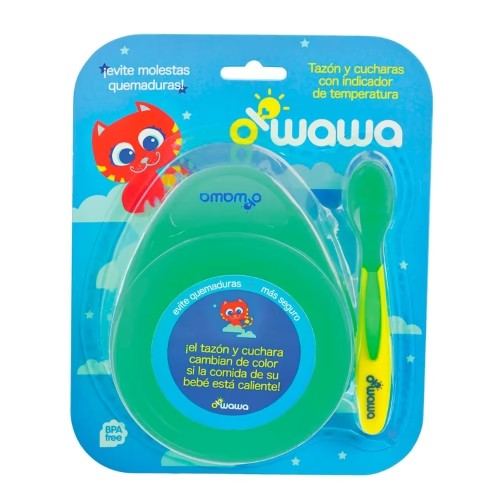 Set Bowl Sensor de Calor - Verde - Owawa