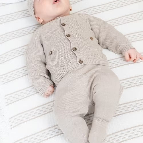 Set Teddy - Beige 3 a 6 Meses - Baby Berry