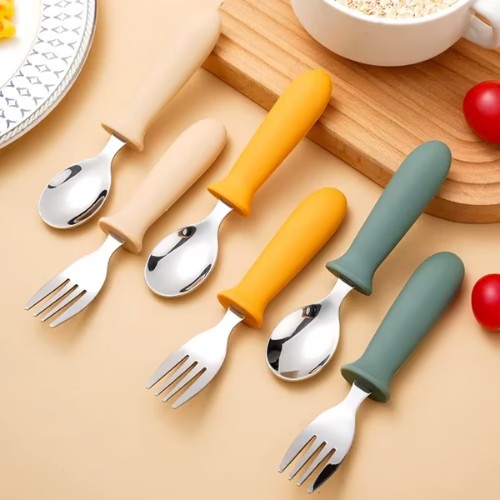 Set x3 Cubiertos - Dark Sage (14cm) - Parentise