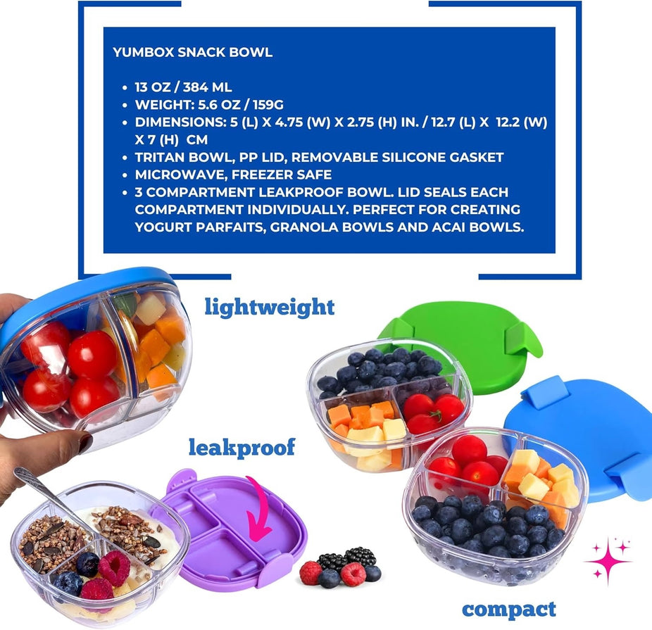 Snack Bowl - Lila - Yumbox