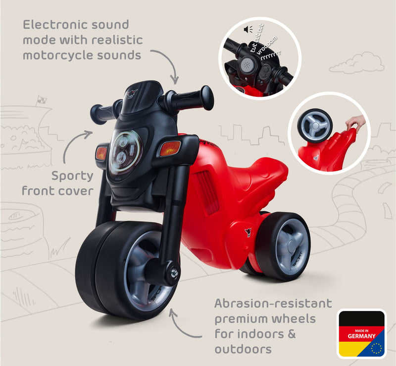 Sport Bike Balance Bike Red - Bicicleta de Balance - Big