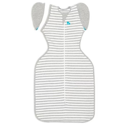 Swaddle - Saco de Dormir Etapa 1 - Gray Stripes (M - 6 a 8.5kg) - Love to Dream