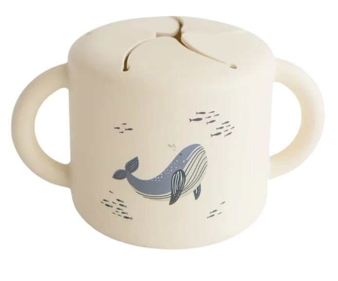 Taza para Snack - Ballena - Mushie