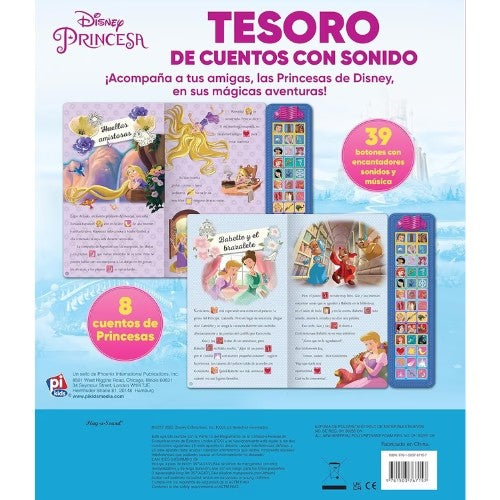 Tesoro de Cuentos con Sonido - Disney Princesa - Eurosur Books