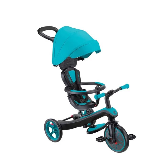 Trike Triciclo Evolutivo 4 en 1 - Turquesa - Globber