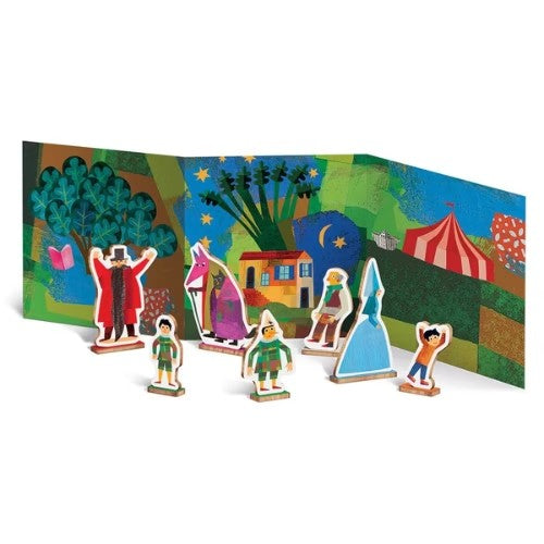 Woody Story Puzzle - Pinocho (3 Años+) - Ludattica