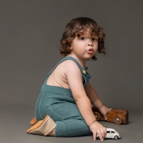 Zapatito Mocs Primeros Pasos - Urban Beige - Talla 4 - Kiddo & Co